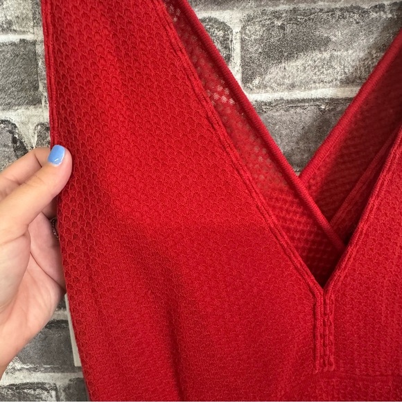 Missoni plunge neckline mini dress red - Picture 3 of 12